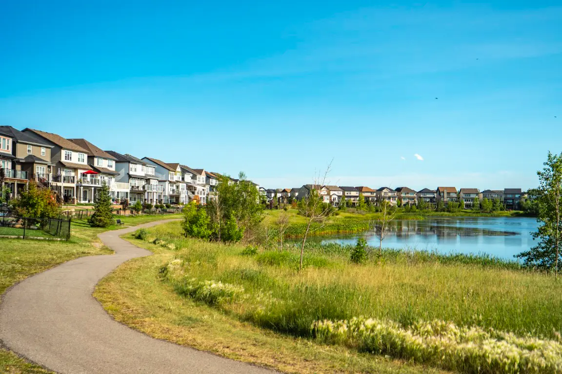 Copperfield community in Calgary