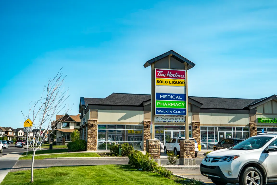 Copperfield community in Calgary